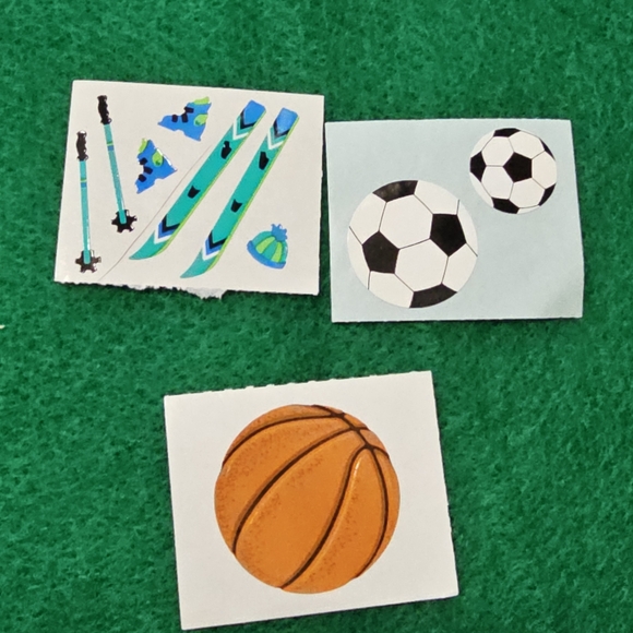 Sports Scrapbooking Sticker Bundle - 36 Pieces - Mrs. Grossman's & Frances Meyer - Picture 2 of 15